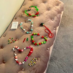 Little girls holiday jewelry
